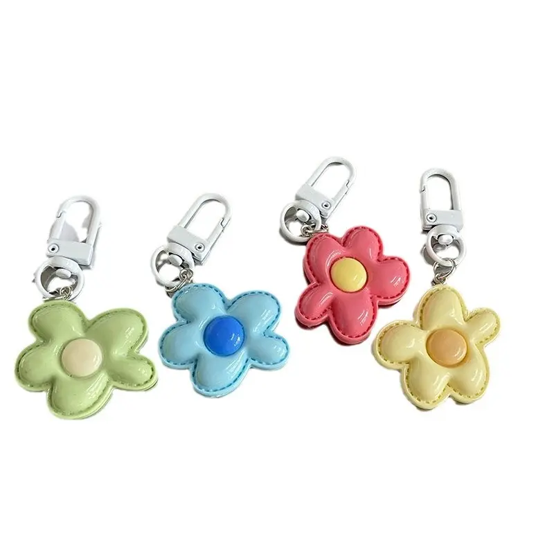 Spring Colorful Flower Bag Decoration Phone Charm